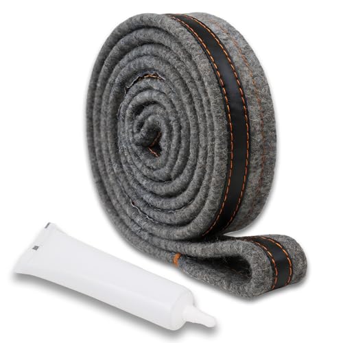 Image of 280114 Newly Upgraded Dryer Drum Felt Seal Gasket Kit Fits for Whirlpool Kenmore Maytag Amana Dryer, Replace 697694,W10116343,W10166807, W10521118,3403265 Dryer Felt Seal
