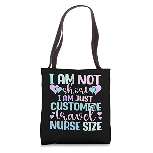 Cross Country Nursing Woman, Customize Travel Nurse Tote Bag