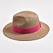 Straw Hat For Women Panama Soft Shaped Sun Outdoor UV Protection Travel Hat Peach pnnrk 56-58CM