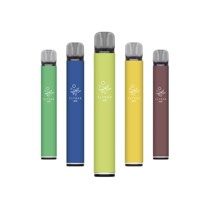 Elf bar 600 puff rechargeable reusable (Cherry ice)