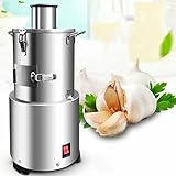OJHGRDFV Máquina Eléctrica De Pelado De Ajo Máquina Eléctrica De Pelado De Ajo Entero,Acero Inoxidable De Alta Eficiencia 200W 20KG / H,Máquina Automática De Pelado De Ajo