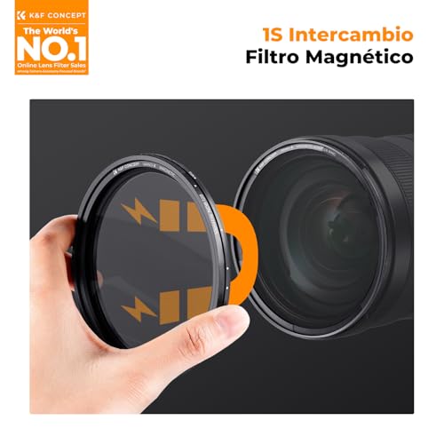 Filtro ND Variable 77mm Magnético para Capturar Efecto Seda en Paisajes y Cascadas de Día 2