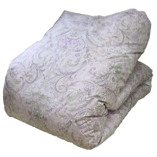 Amazon｜昭和西川 羽毛布団 (NY2297柄) グレーダックダウン85％ SL