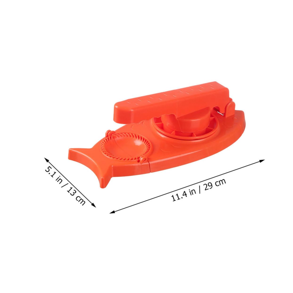 Unomor Dumpling Maker Tool Manual Dough Presser for Quick Dumpling Wrappers Ergonomic Non Slip Kitchen Gadget for Home Cooking and Baking