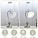 meibeileil Blumen Schreibtischlampe,Schwanenhals DIY Bogenlampe Schreibtischlampe Mädchen mit Acrylschirm,Dimmbar Leselampe Tischlampe Vintage,Dopamine Decor für Wohnzimmer,Schlafzimmer,Bettseite,Grün