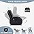 Vicluke Oversized Power Lift Recliner Chair with Massage and Heat for Elderly, Leather Electric Recliner Lift Chair with 2 Side Pockets, Cup Holders and USB Port for Living Room from Vicluke