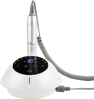 Professional Nail Drill 30000Rmp Professional Nail Drill Kit Portable Dril Machine for Thick Toenails Buffer Grinder Care Gel Nails, Salon & Home Use