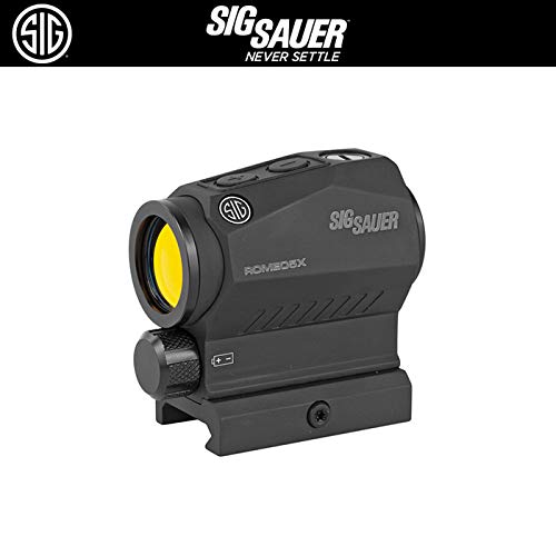 Sig Sauer SOR52101 Romeo5 2MOA Compact Red Dot Sight 1x20mm with Picatinny Mount