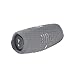 JBL Charge 5 Waterproof Portable Speaker with Built in Powerbank and gSport Carbon Fiber Case (Gray)