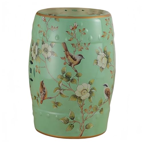 Taburete de jardín de cerámica taburete