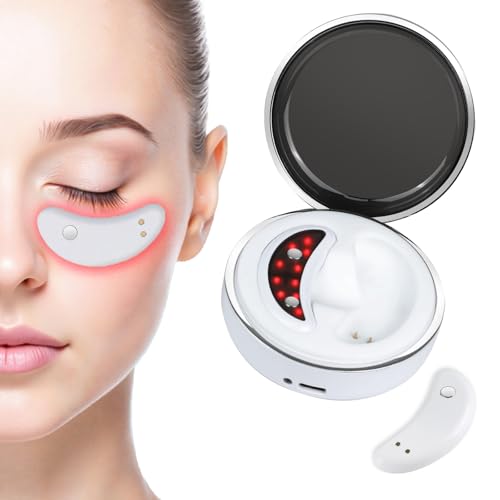 NANSIKE Under eye red light therapy for revitaeyes, eye pods reducing eye bags and dark circles portable under-eye patches