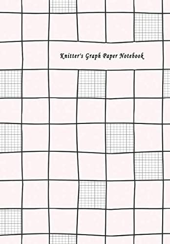 Knitter's Graph Paper Notebook: 4:5 Ratio Design Blank Knitter's Journal on Your Design Knitting Charts for Creative New Patterns Composition Notebook