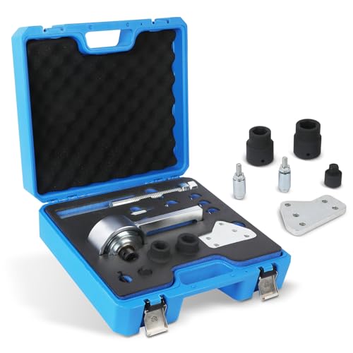 Torque Multiplier Set for Ford 1.0L/1.1L Ecoboost/Duratec Engine Crankshaft Belt Pulley Removal Tool 1: 5 Labor Saving & 1/2