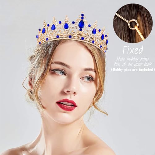 Tiaras y coronas de cristal TOBATOBA para novias y bodas elegantes 5