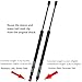 YHTAUTO Hood Struts Lift Support Replacement for Mercedes-Benz C-Class (C230, C240, C280, C320, C350) & CL-Class (CL55, CLK320, CLK350, CLK500, CLK550, CLK63 AMG), 2 PCS Bonnet Hood Shock Springs Prop