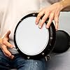 Ciieeo 10 Inch Pet Drum Skin Double Layers Decks White Drum Head Metal Ring Stable Design Sound for Personal and Professional Use #3