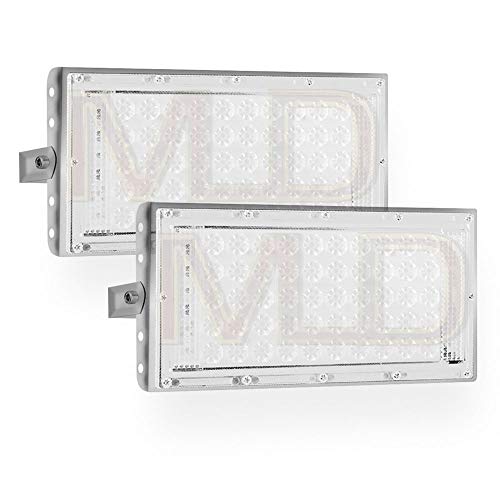 Image of MLD 10W Led Flood Light AC 220V Waterproof Brick focus Floodlights for indoor outdoor Lights | White | 10 Watt | Pack Of 2