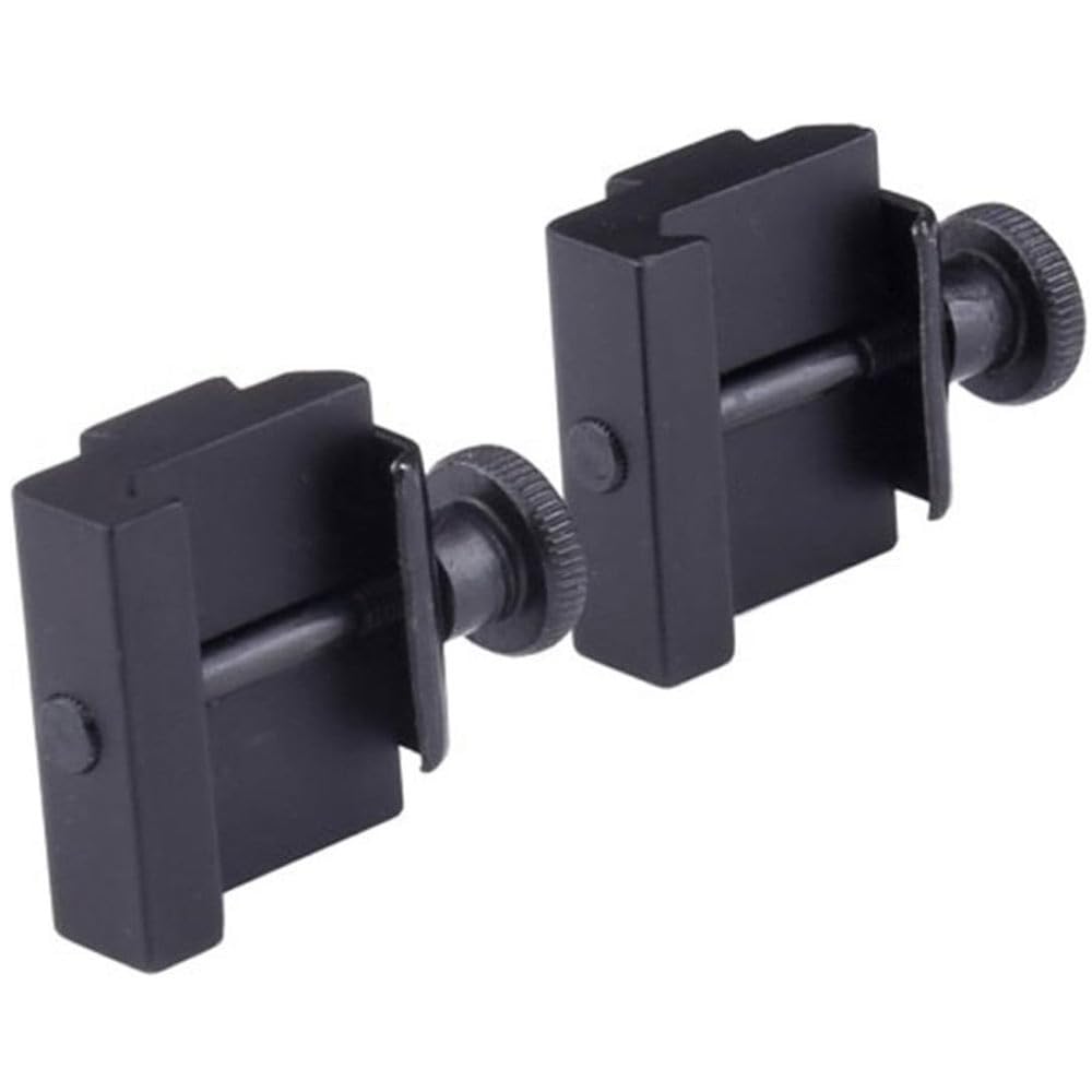 RALSPEC 2 x Quick Detach 20mm Weaver Picatinny to 11mm Dovetail Scope Rail Adapter Mount Riser Base Converter QD - Image 3
