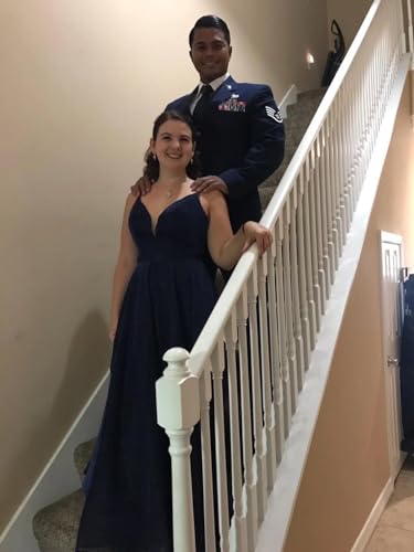 Image of Women's Glittery Spaghetti V-Neck Prom Dresses Long A Line Bridesmaid Dresses Side Split Formal Evening Gowns Light Green,US14