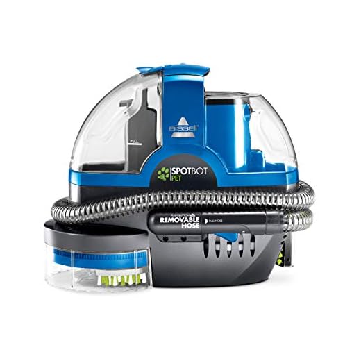 Bissell SpotBot Pet handsfree Spot and Stain Portable Deep Cleaner, Blue, 2117A