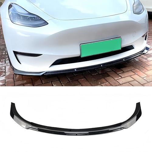 Kits carrosserie diffuseur avant Tesla Model Y finition noir brillant premium - 3