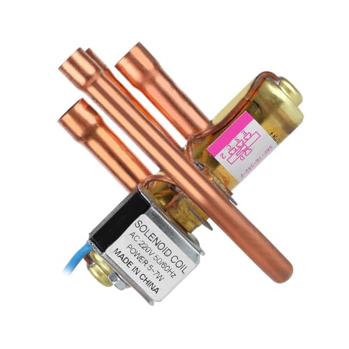 Válvula de inversión de cuatro vías con control de flujo para refrigeración 4
