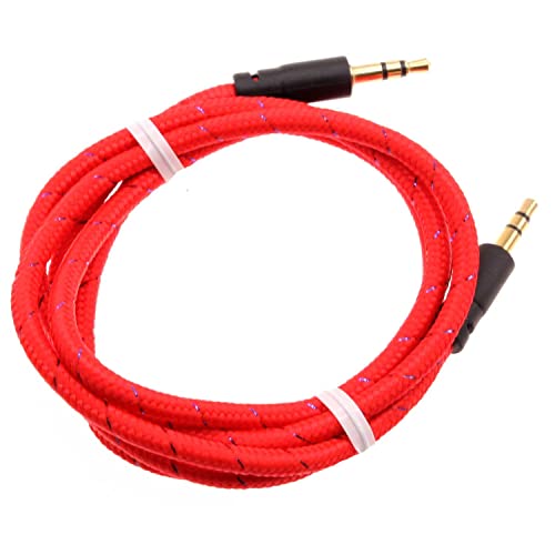 Cable auxiliar de audio 3.5mm Compatible con Amazon Fire HD 8 miniatura 1