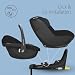 Maxi-Cosi FamilyFix S i-Size ISOFIX-Basis, Pebble S i-Size Babyschale, Pearl S i-Size Auto Kindersitz Bundle – Click & Go Installation, 0–4 Jahre, 0–18 kg, 40‑105 cm, Tonal Graphite
