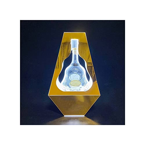 LED Champagne Display Stand Ace Of Spades Wine Rack-Gold Flashing Display VIP Service Bottle Presenter,Light Up Party LED Bottle Presenter For Night Club Party Bar Ktv (Color : White)