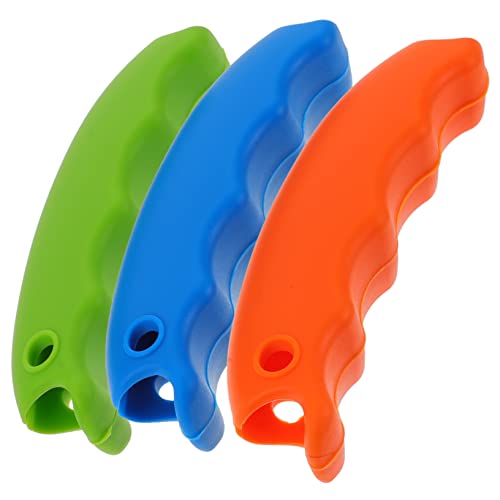 3pcs Silicone Shopping Bag Holder Handles for Heavy Carrying