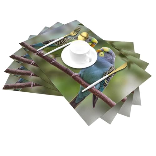Set de table pour intérieur et extérieur idéal pour repas de terrasse - 4
