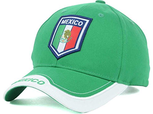 Mexico Rhinox Group New Soccer World Cup 2014 Penalty Spot Adjustable Fit Hat- One Size Fits All