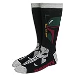 Star Wars Boba Fett Bounty Hunter Men's Crew Socks