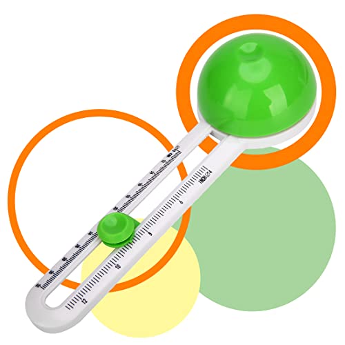 Circle Cutter Paper Trimmer with 3 Blades - Green