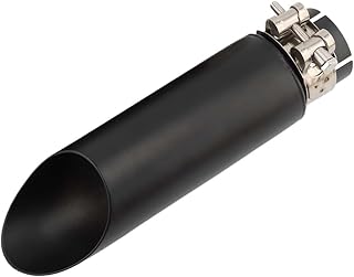 Tubo Silenciador Escape Silenciador De Escape Corto para Motocicleta para Bolt XVS950 2014-2024, Color Negro, Acero Inoxidable 304