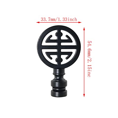 Dgbrsm BLFOLSF-B1 Brass Lamp Finial Oriental Lamp Shade Finial thumb #1