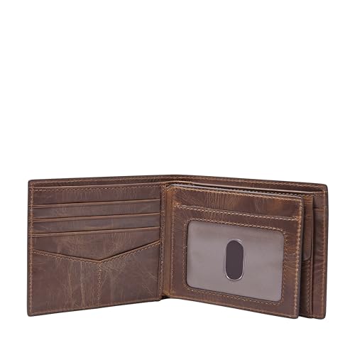 Fossil Men's Derrick Bifold Coin Pocket Wallet2