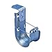 CADDY CAT HP J-Hook with Pin Driven Angle Bracket, 4" Dia, 1/4" Hole (Pack of 25)