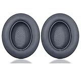Beats Studio 2 & Studio 3 Wired & Wireless Headphones Replacement Ear Pads Cushions withSoft Protein Leather, Noise Isolation Memory Foam(Titanium Grey)