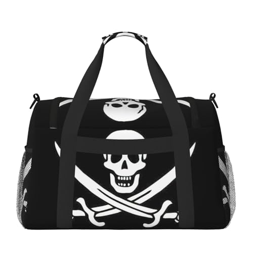 Bolsa de viaje con estampado pirata para deportes e hidroterapia 2