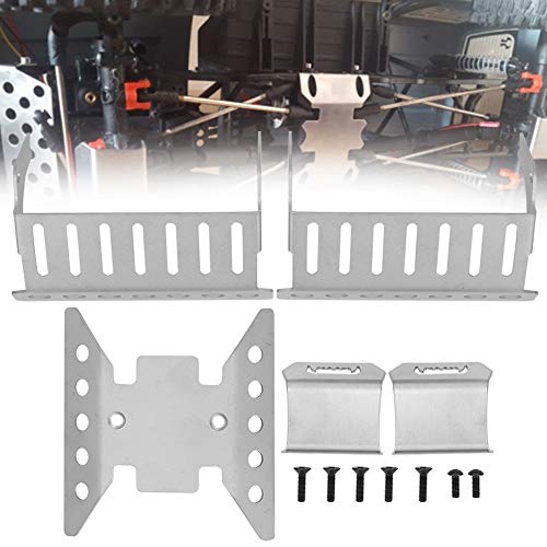 Plaques de protection d'essieu en acier pour modification crawler RC - 3