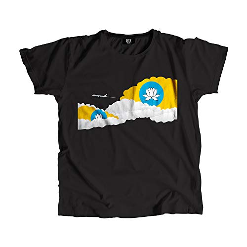 T-shirt Kalmykia Day Clouds cadeau idéal pilote et passionné d'avion
