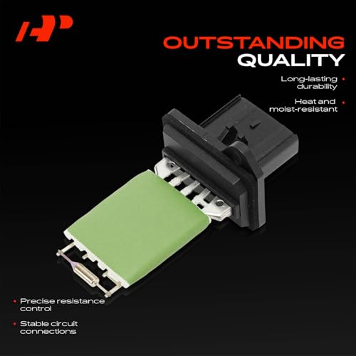 Image of A-Premium Front HVAC Blower Motor Resistor | fit for Dodge Dakota 2005-2012 & Mitsubishi Raider 2006-2009 & Ram Dakota 2011, Replace# 5161067AA