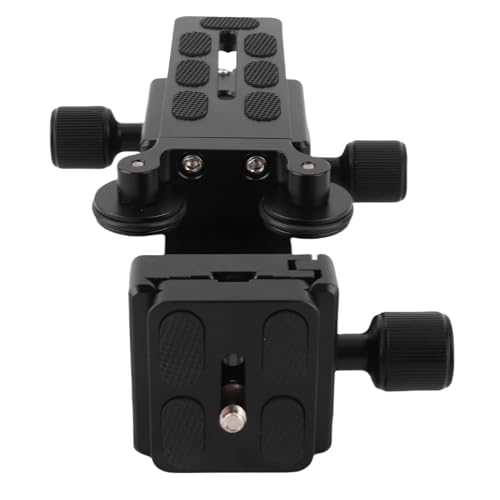 Support de Téléobjectif 20 Cm avec Plaque à Dégagement Rapide et Niveau pour Vis Standard
