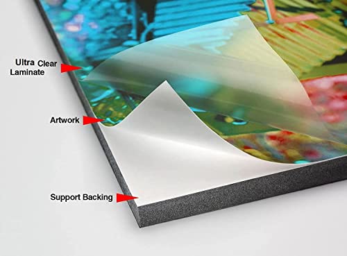 Image of True-Ally Ultra Clear Self-Adhesive Cold Lamination Roll, Scratch and Water Resistant, Decals, Stickers, Stencils, Easy Peel and Stick (Clear Laminate Sticker Vinyl, Glossy) (12 inch x 30FT)