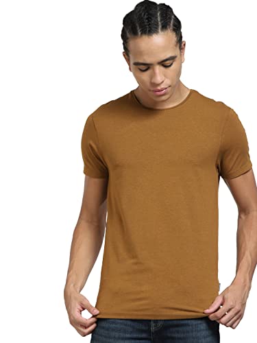 Image of Jack & Jones Men's Solid Slim Fit T-Shirt