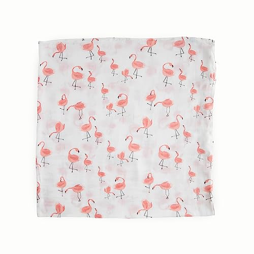 Image of Little Unicorn Cotton Muslin Swaddle Blanket Set | Set of 2 | 100% Cotton | Super Soft | Newborns and Infants | Large 47 x 47 | Machine Washable (Pink Ladies)