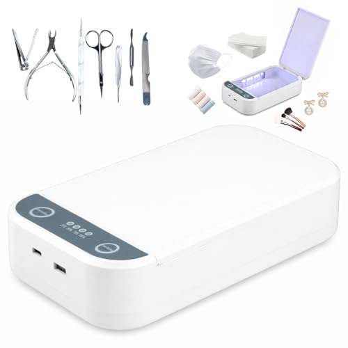 Stérilisateur UV pour ongles et outils avec aromathérapie vocale