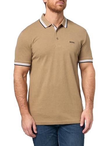 Image of BOSS Mens Paddy Short Sleeve Polo Shirt