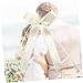 HOODANCOS 10 Pack Wedding Bow Riband Polyester Bow Tie for Car Decor Box Decor Reception for DIY and Party